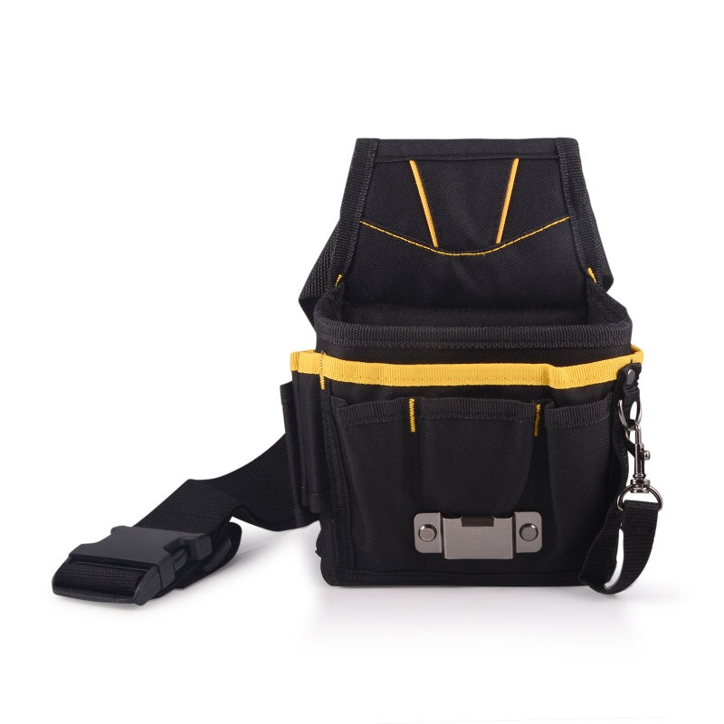 Gomake Multi Pocket Tool Bag with Adjustable Belt, Waterproof Oxford Tool Pouch for Window Tint, Vinyl Wrap, Electronic Tool Organizer - Image 2